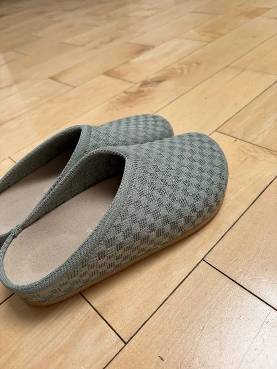 Rothy’s The Casual Clog Sage checked - Picture 3 of 6